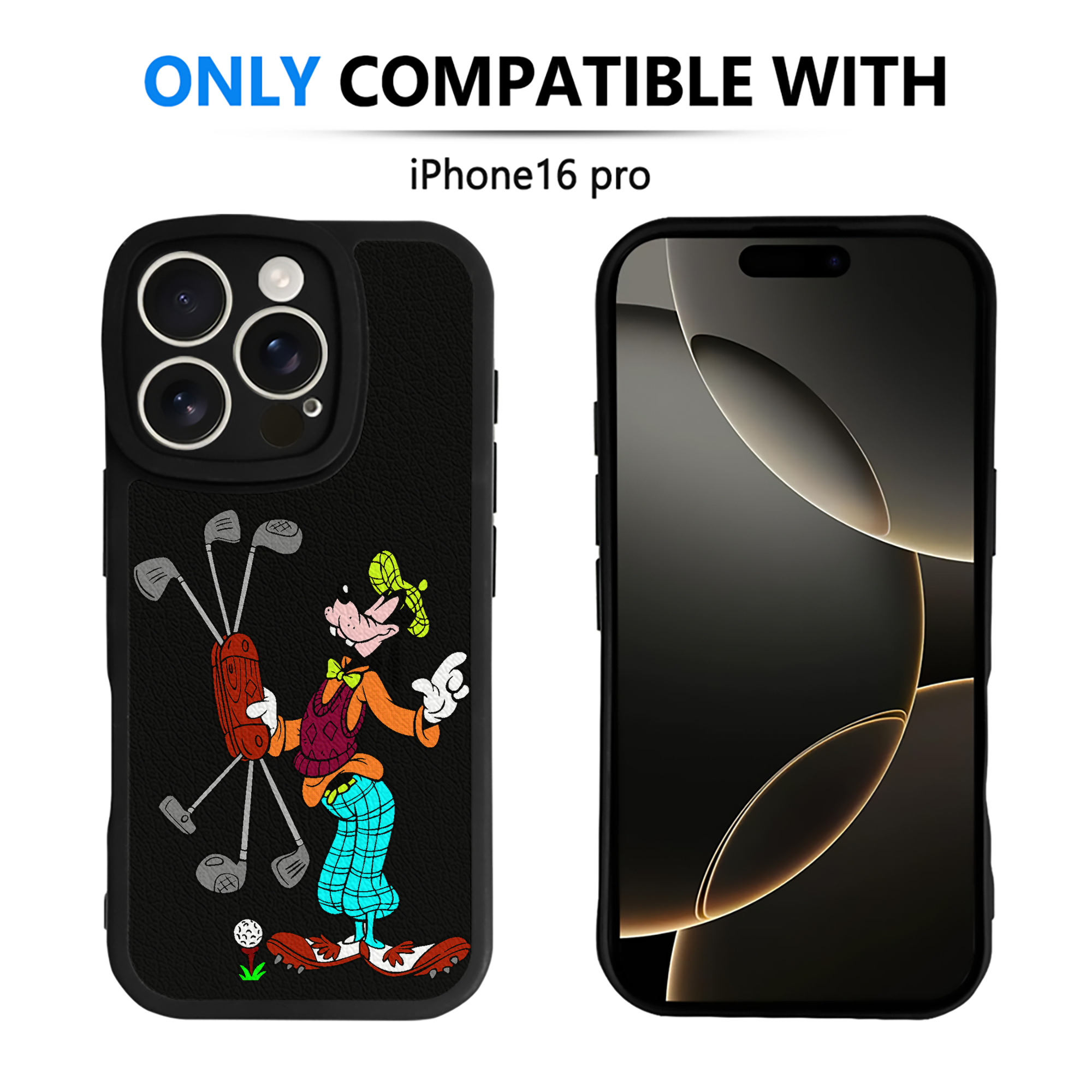 （画像用） ミッキーマウス Mickey Mouse 【iPhone 16シリーズ対応】シリコンスマホケース（レザー調） 材質：シリコン